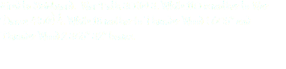 Bred to Brickyard. War Path 301@3. White 110 is mother to War Dance 415@4. White 18 mother to Thunder Wood 1 605" and Thunder Wood 2 365" 32" beams. 