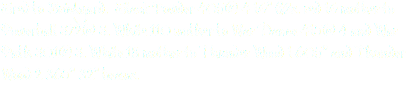 Bred to Brickyard. Black Powder 405@4 16" G2s. red 16 mother to Powerball 372@3. White 110 mother to War Dance 415@4 and War Path 301@3. White 18 mother to Thunder Wood 1 605" and Thunder Wood 2 365" 32" beams.